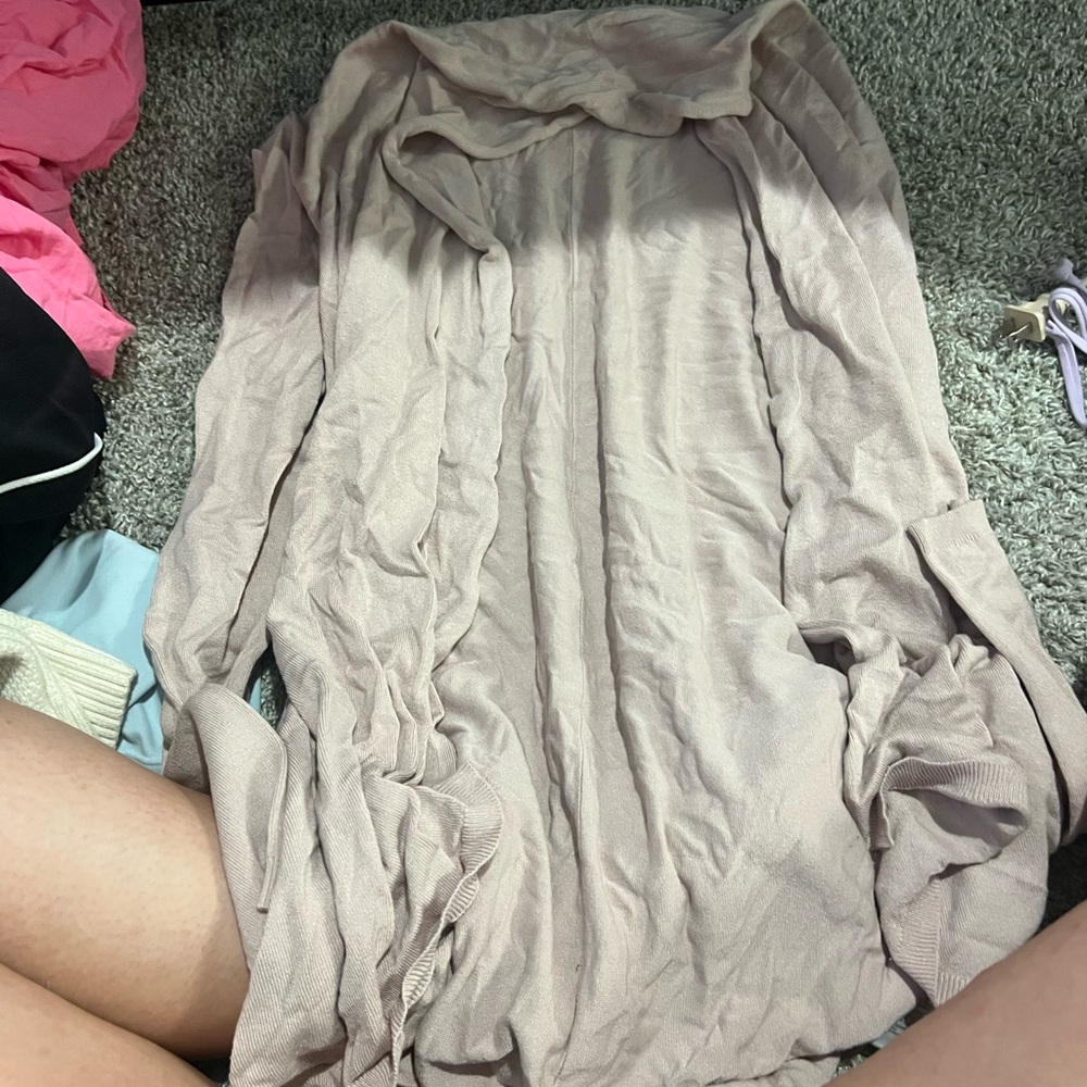 Express baby pink cardigan